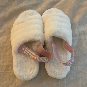 “Bride” Slippers